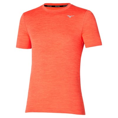 Camisa Mizuno Impulse Core Hombre - Naranjas - Chile M127VKCWYD